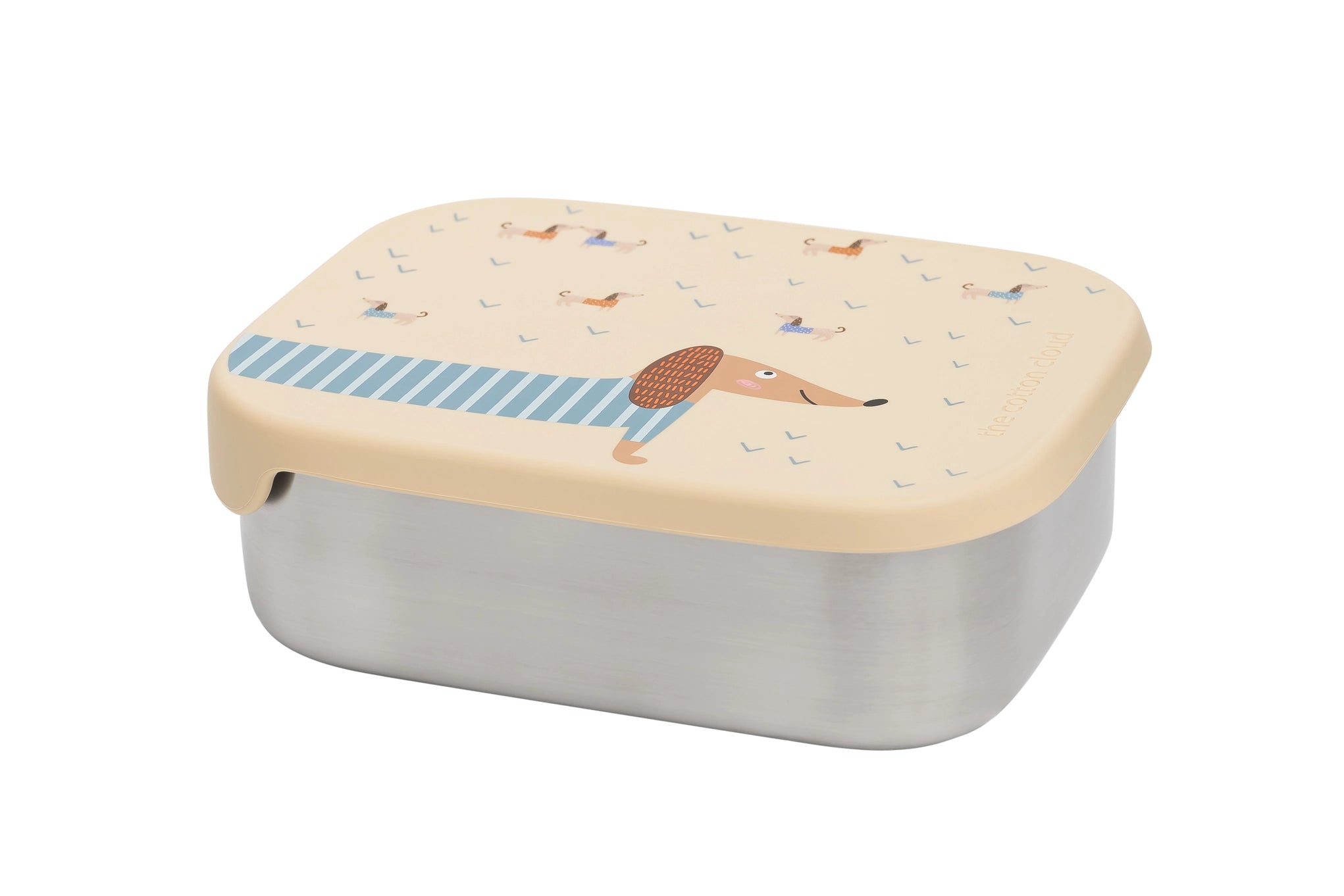 Lunchbox aus hochwertigem Edelstahl | Farbe: Dackel