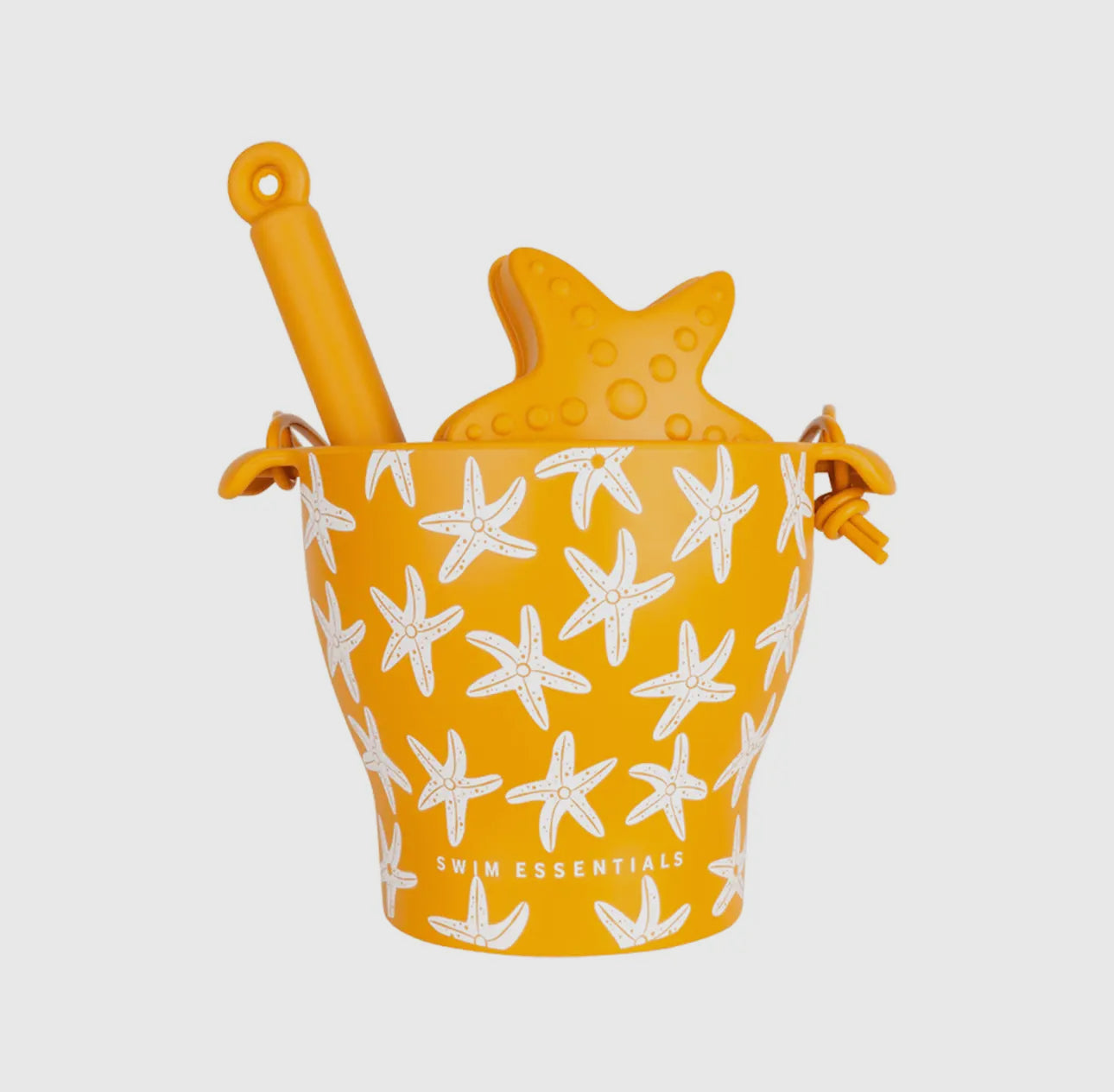Strandspieleimer aus weichem BPA freiem Silikon | Farbe: Seestar