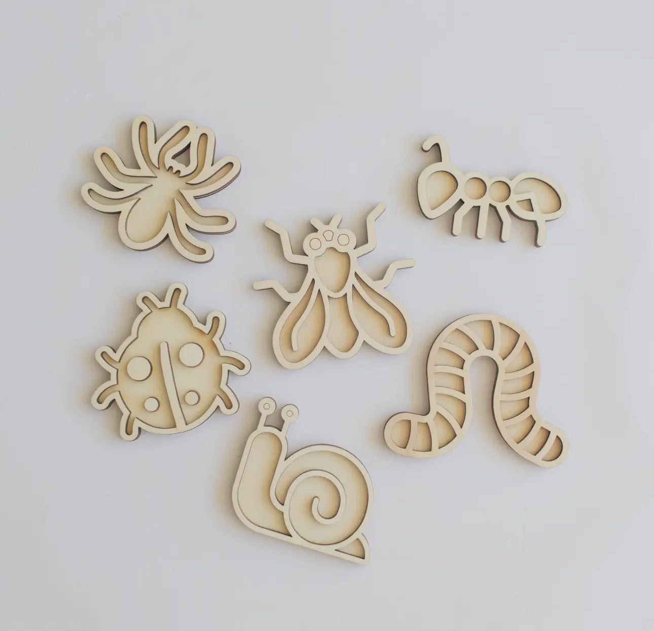 Spieltablett Miniset - Krabbeltiere | LIMITIERT 6er Set