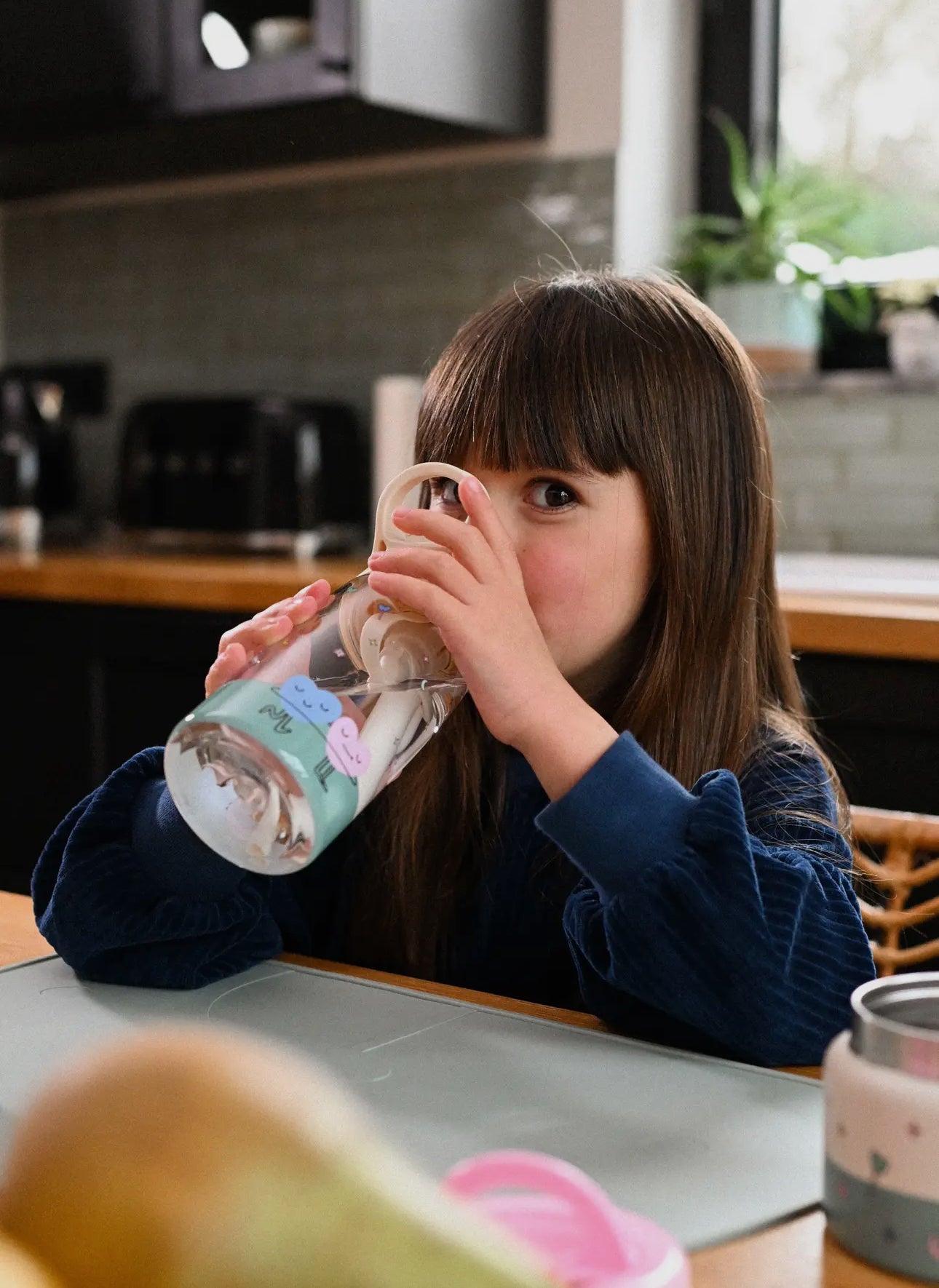 Trinkflasche, BPA-frei, Motiv: Herz