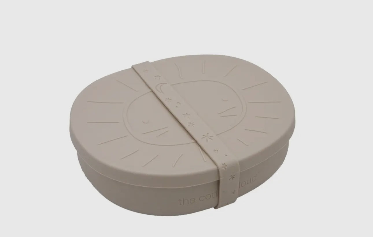 Lunchbox aus hochwertigem BPA-freiem Material, Motiv: Löwe Sand