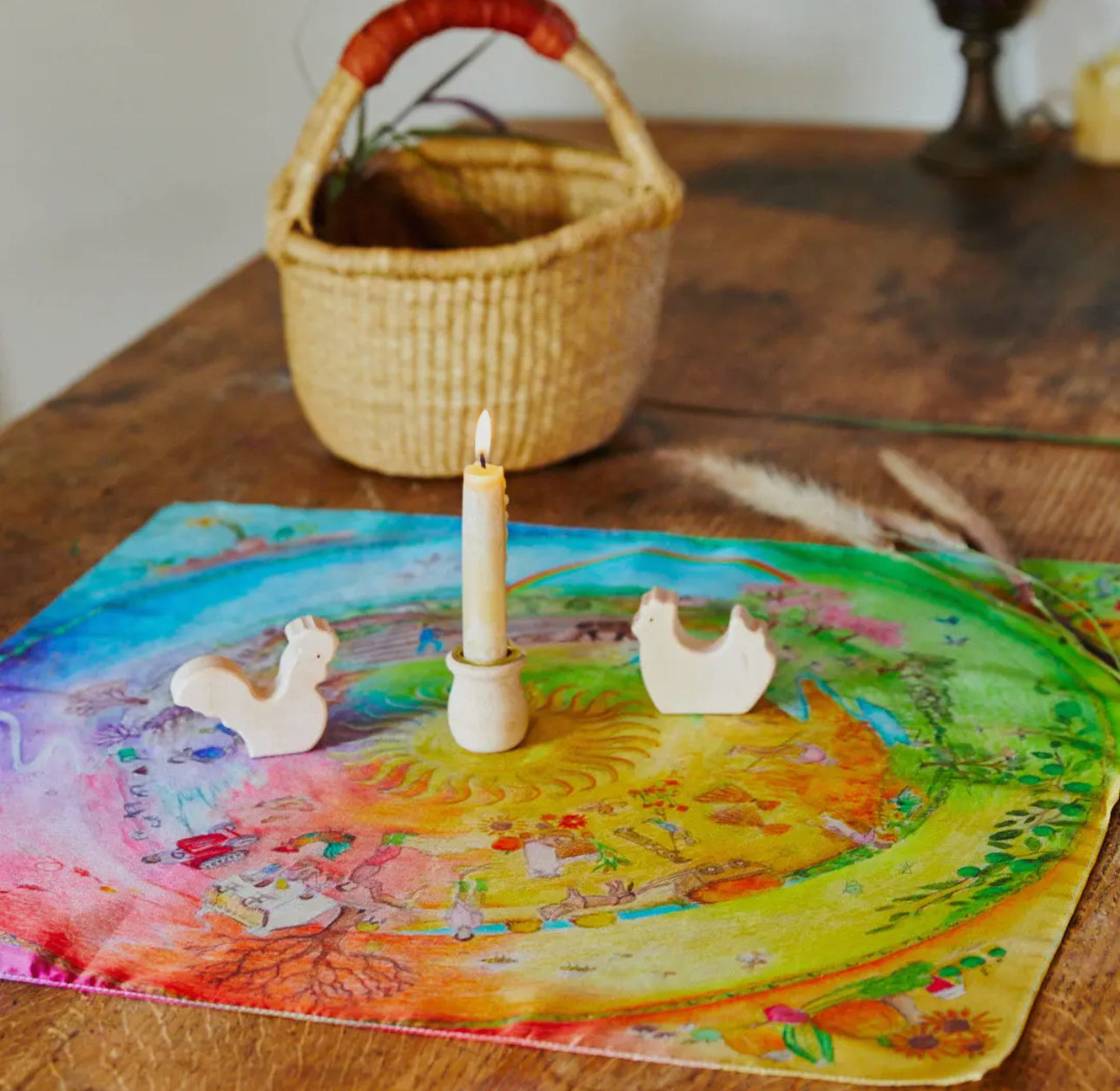 Mini Spielseide, Rund ums Jahr auf dem Bauernhof