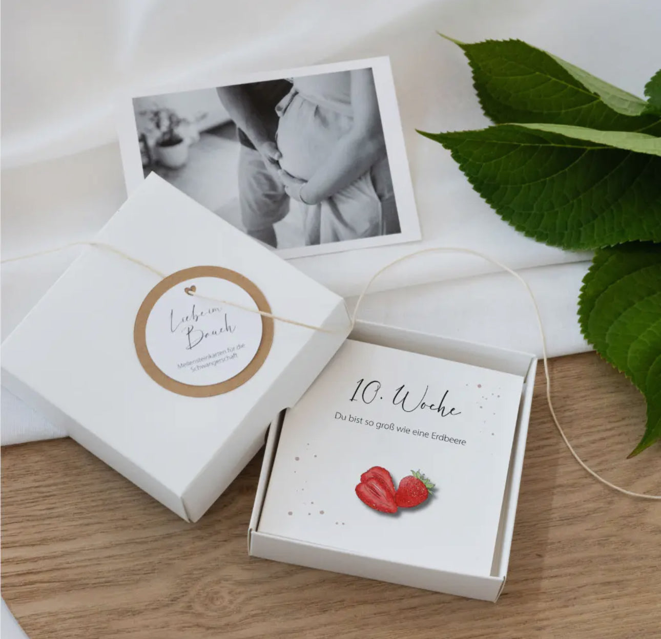 Meilensteinkarten, Ankündigen