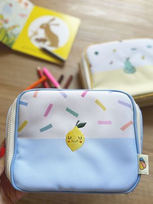 Lunchpaket Model Konfetti - Vesper, Mahlzeiten Tasche für Kinder, Brotdose