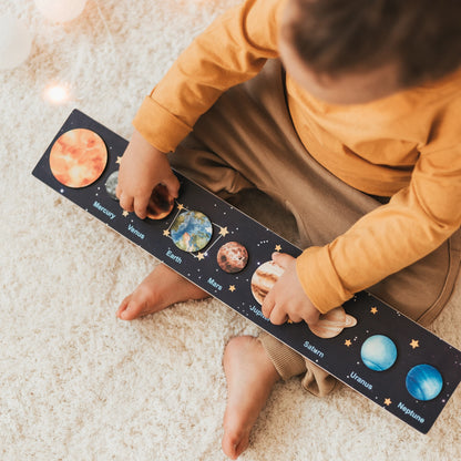 Planeten-Puzzle für kleine Astronauten, Style 2 | handmade, Montessorie