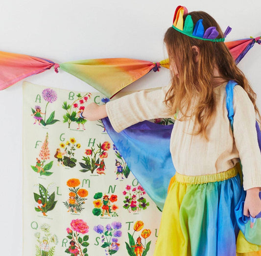 Feen ABC Playsilk | 100% Spielseide von Sarah’s Silks