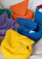 Sensorische Kirschkernkissen Regenbogen