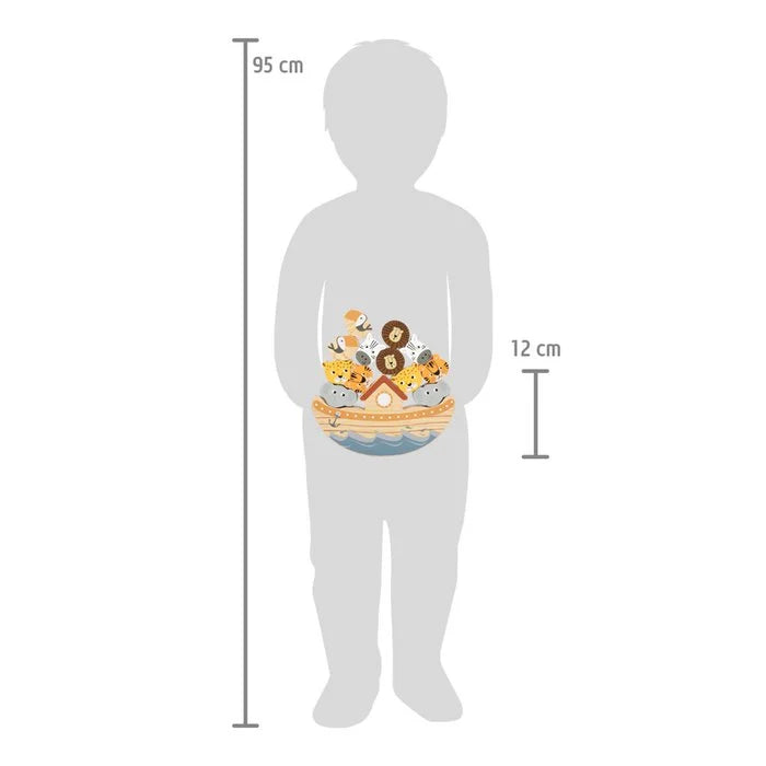 Balancierspiel Arche „Safari“ | Holzspielzeug
