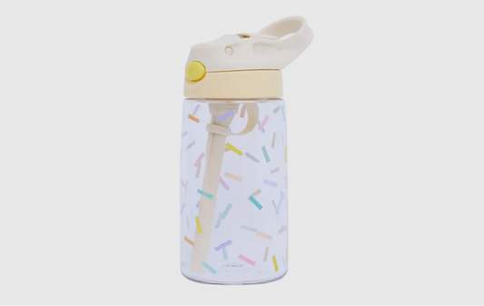 Trinkflasche, BPA-frei, Motiv: Confetti
