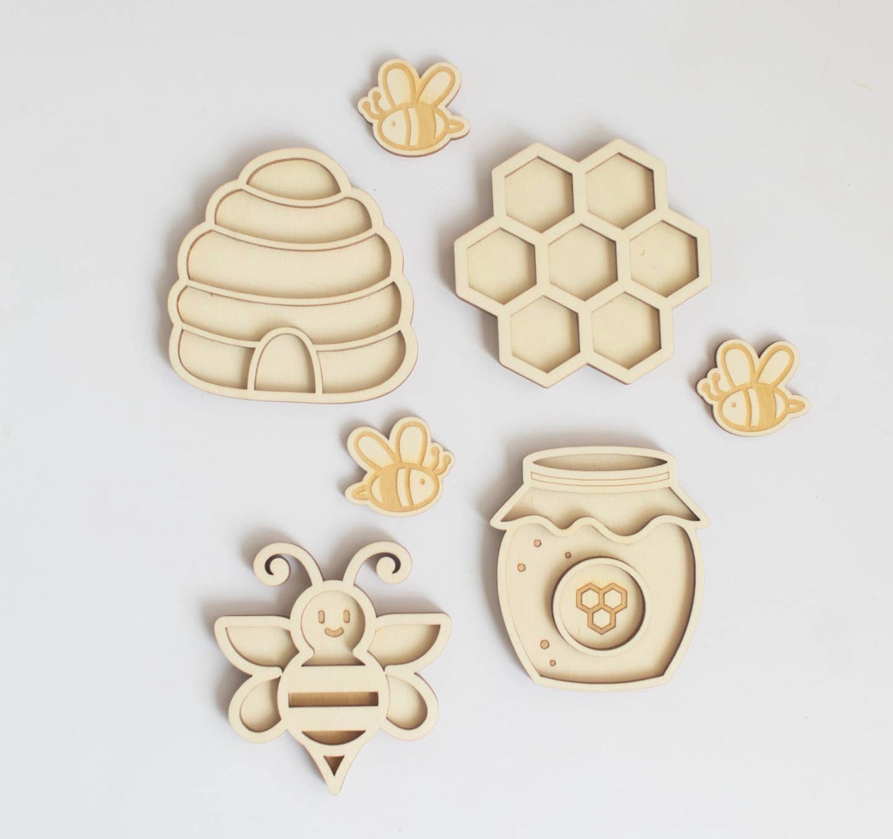 Spieltablett Mini Set - Honigbienen