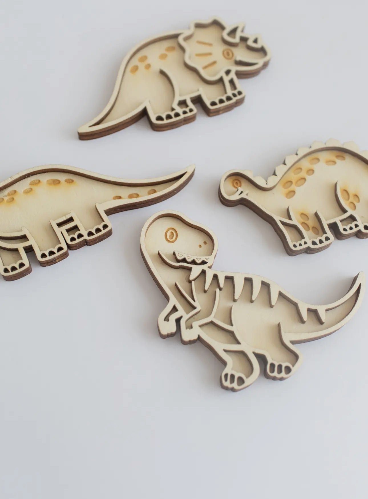 Spieltablett Miniset - Cartoon-Dinos