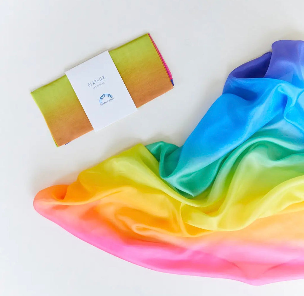 Große verzauberte Playsilks, Farbe: Regenbogen