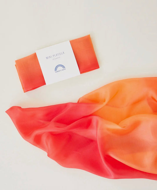Mini verzauberte Playsilks: Feuer