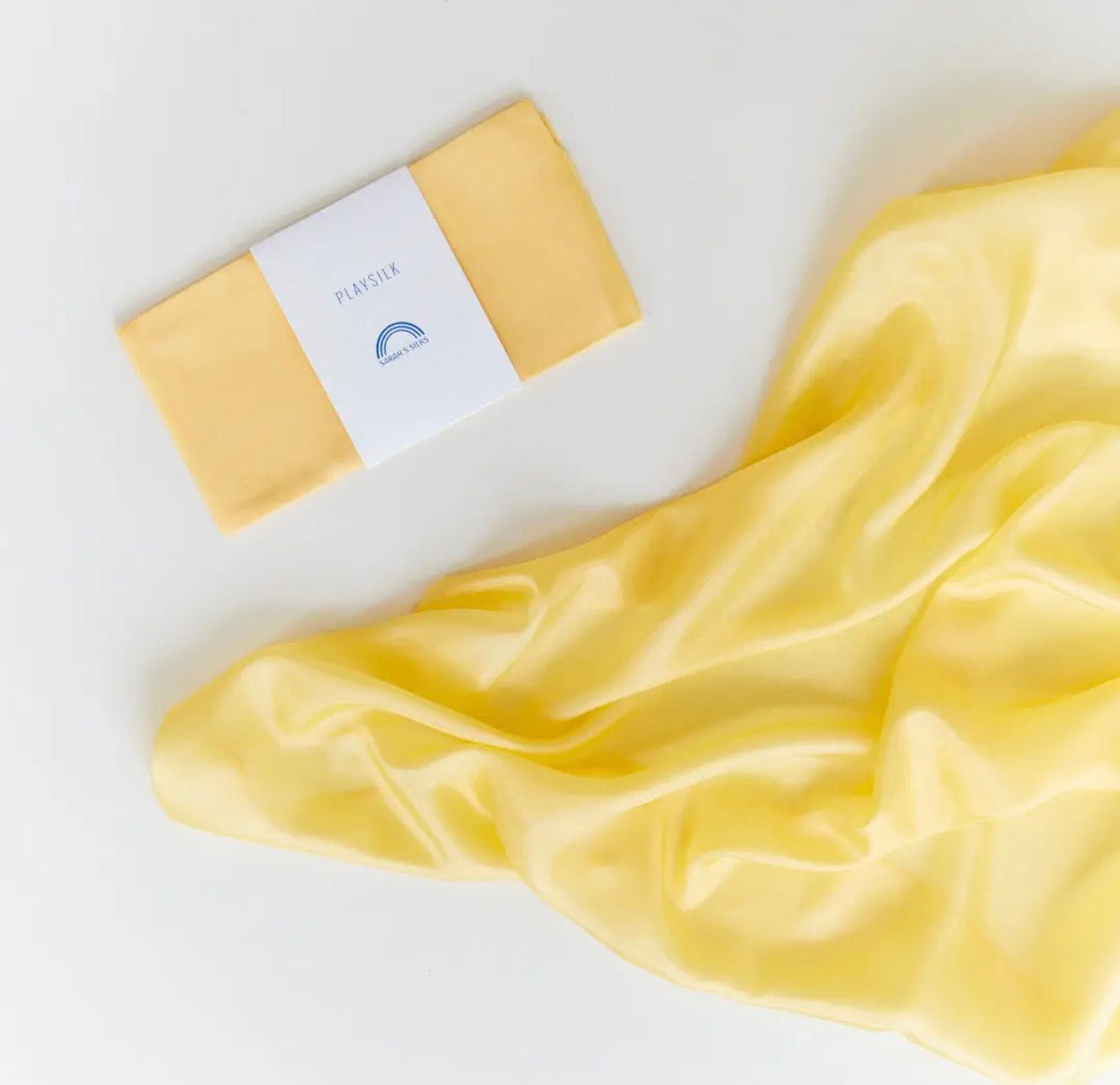 Mini unifarbende Playsilks, Farbe: Gelb