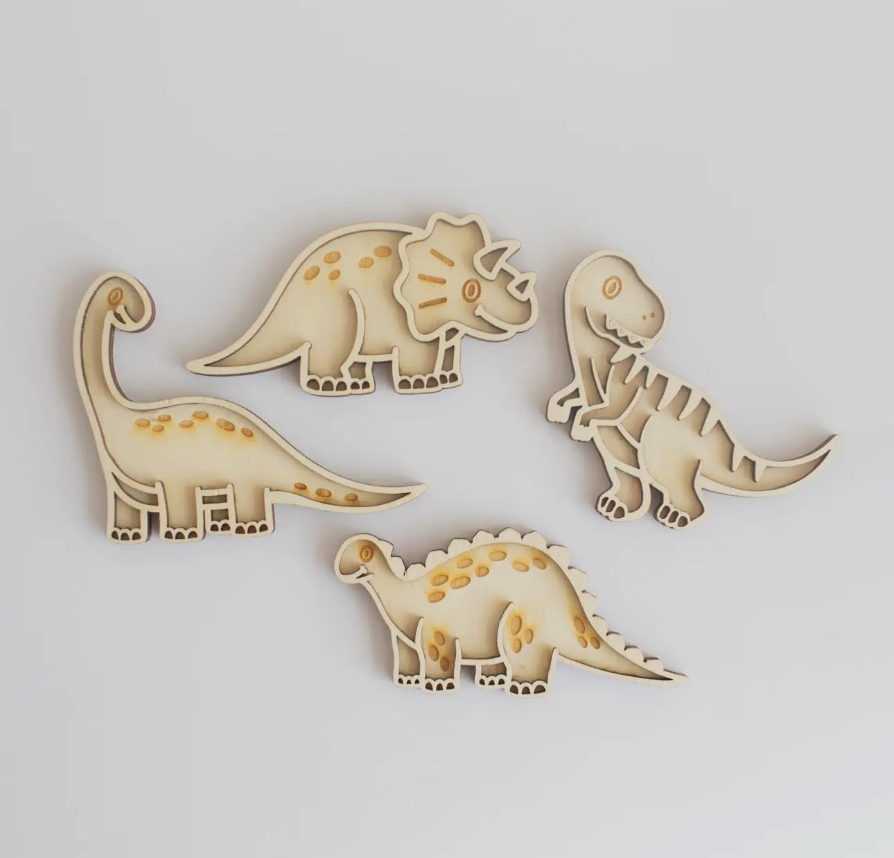 Spieltablett Miniset - Cartoon-Dinos