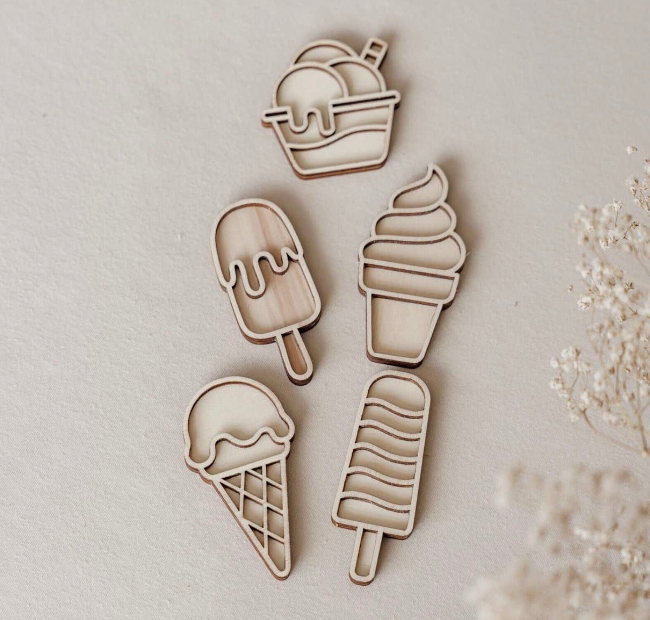 Spieltablett Mini Set - Eiscreme
