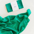 Große unifarbende Playsilks, Farbe: Grün