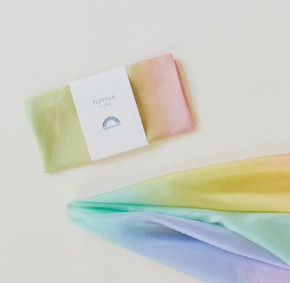 Soft Rainbow Playsilk