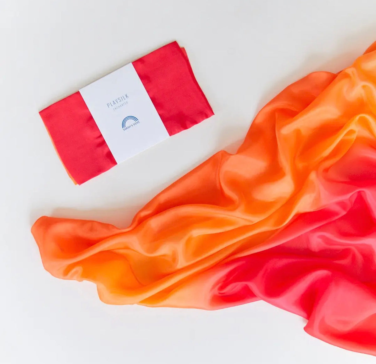 Große verzauberte Playsilks, Farbe: Feuer