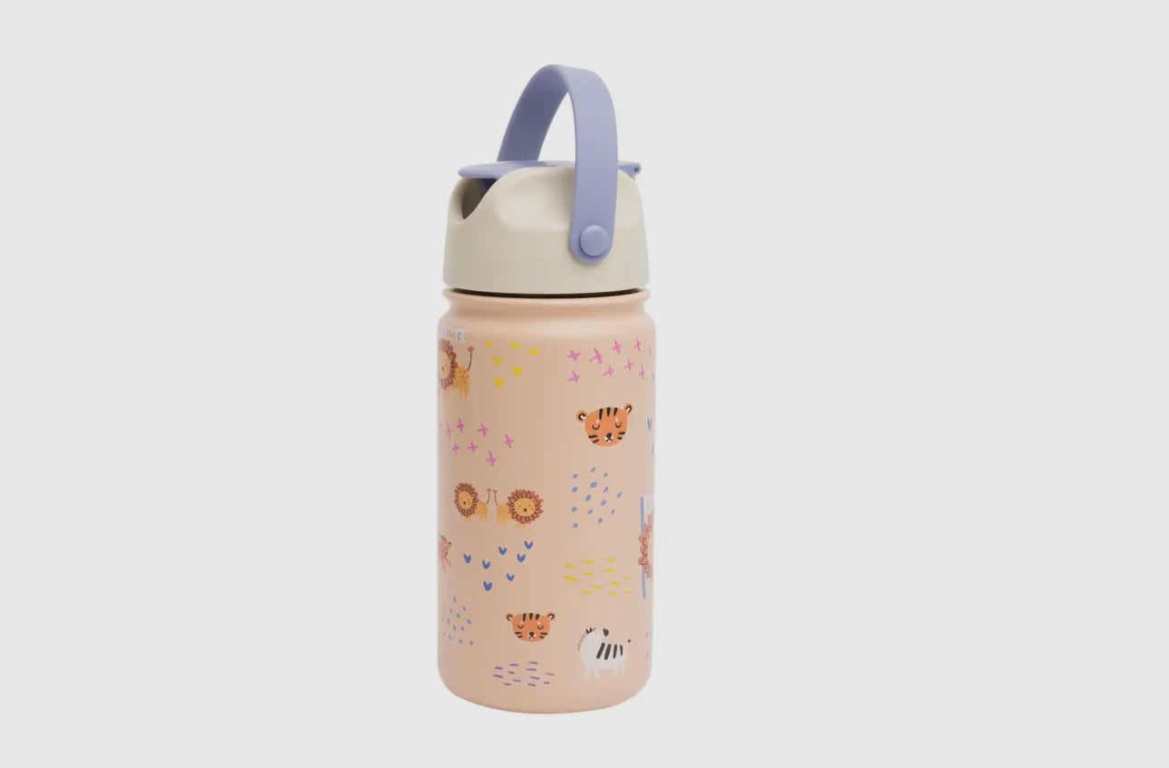 Isolierte Kinderflasche aus Edelstahl Wild Child