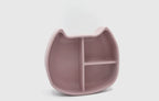 Lunchbox aus hochwertigem BPA-freiem Material, Motiv: Katze Altrosa
