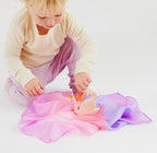 Mini verzauberte Playsilks, Farbe: Blosoom