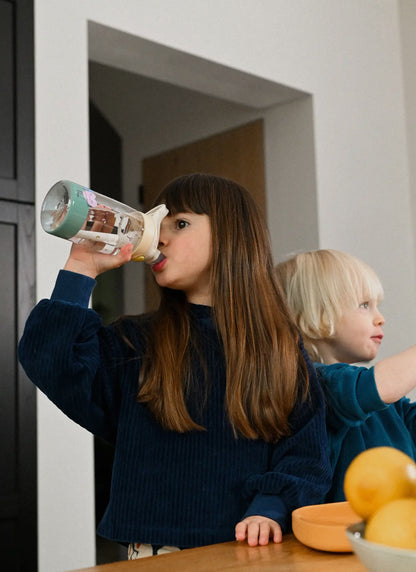 Trinkflasche, BPA-frei, Motiv: Katze