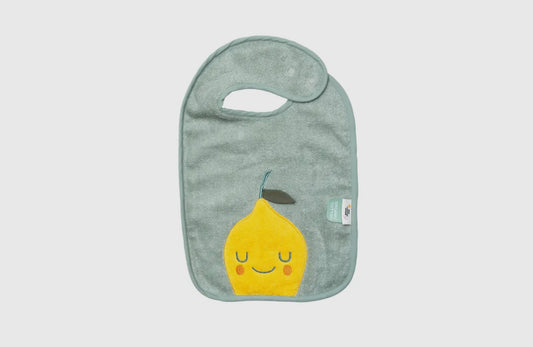 Baby- Kinderlätzchen Lola Lemon aus
Frottee-Baumwolle