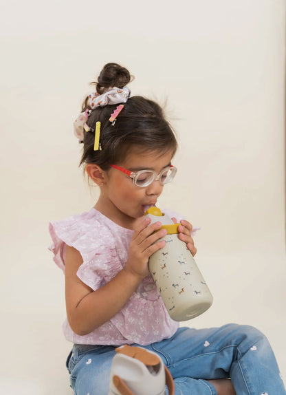 Isolierte Kinderflasche Dackel aus Edelstahl