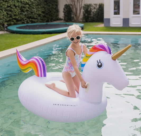 Aufblasbares Einhorn xxl, ab 6 Jahren