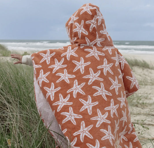 Strandponcho 65x65cm | Farbe: Seestar