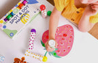 Punktmarker für Kinder, Regenbogenfarben, 8 Stück