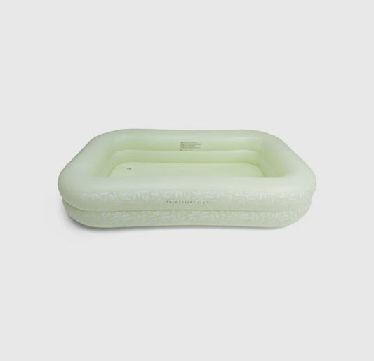 Aufblasbares Schwimmbecken 211x132x46cm | Farbe: Mint-Grün