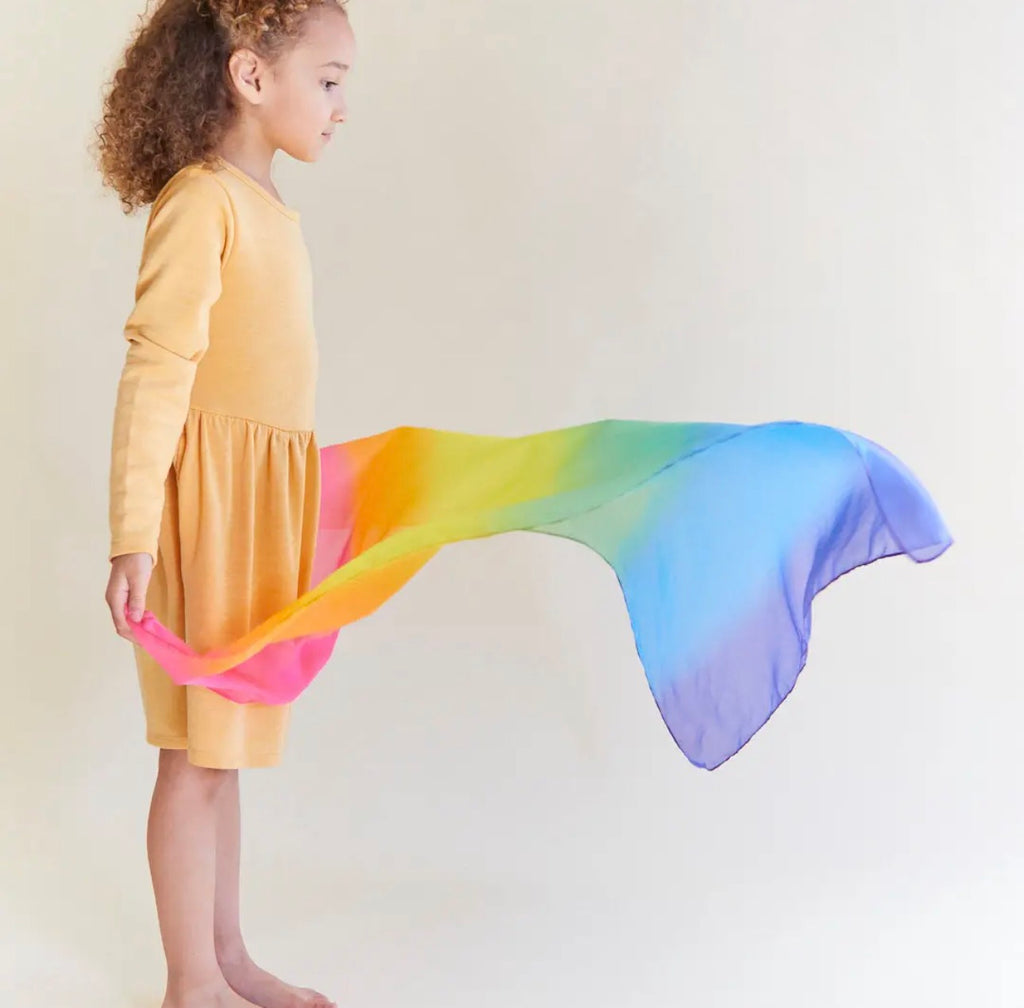 Große verzauberte Playsilks, Farbe: Regenbogen